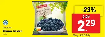 Lidl Blauwe bessen aanbieding