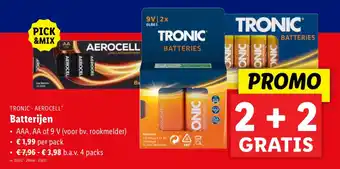 Lidl Batterijen aanbieding