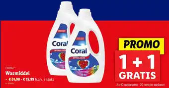 Lidl Wasmiddel aanbieding