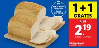 Lidl Wit tijgerbrood aanbieding