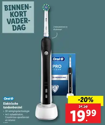 Lidl Elektrische tandenborstel aanbieding