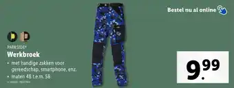 Lidl Werkbroek aanbieding
