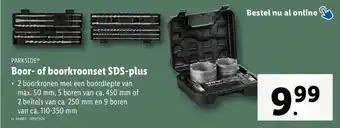 Lidl Boor of boorkroonset SDS plus aanbieding
