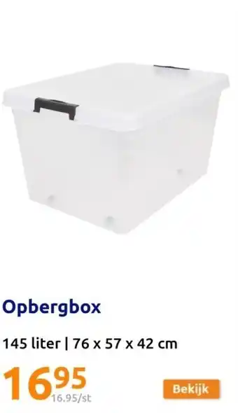 Action Opbergbox aanbieding