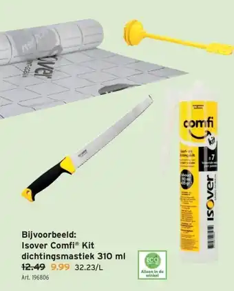 GAMMA Bijvoorbeeld: Isover Comfi Kit dichtingsmastiek 310 ml aanbieding