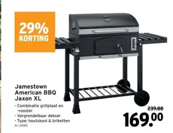 GAMMA Jamestown American BBQ Jaxon XL aanbieding