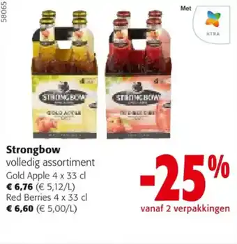 Colruyt Strongbow aanbieding