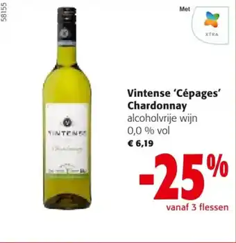 Colruyt Vintense Cépages Chardonnay aanbieding