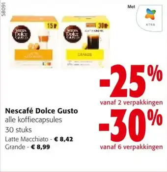 Colruyt Nescafé Dolce Gusto aanbieding