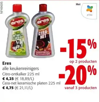 Colruyt Eres alle keukenreinigers Citro ontkalker 225 ml aanbieding