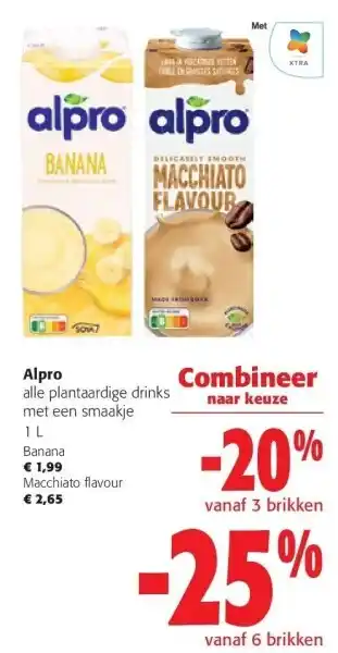 Colruyt Alpro Banana aanbieding