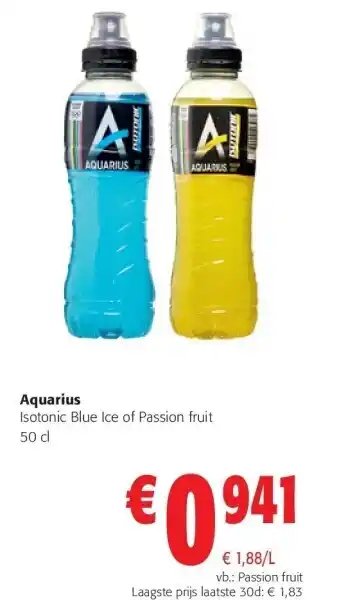 Colruyt Aquarius aanbieding