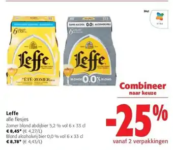 Colruyt Leffe Zomer blond abdijbier 5,2 % vol 6 x 33 cl aanbieding