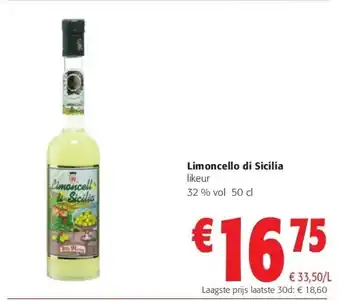 Colruyt Limoncello di Sicilia 32 % vol 50 cl aanbieding
