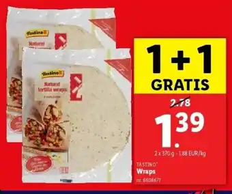 Lidl Wraps aanbieding