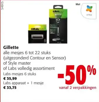 Colruyt Gillette aanbieding
