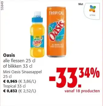 Colruyt Oasis Tropical 33 cl aanbieding