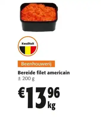 Colruyt Bereide filet americain  200 g aanbieding