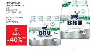 NATUURLIJK MINERAALWATER Bru