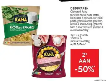 Alvo DEEGWAREN Giovanni Rana aanbieding