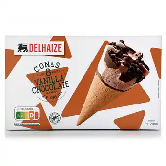 Delhaize Hoorntjes | Vanille | Chocolade aanbieding