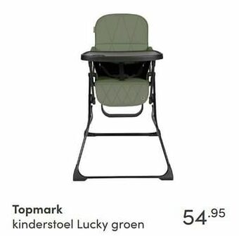 Baby & Tiener Topmark kinderstoel lucky groen aanbieding