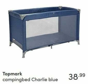 Baby & Tiener Topmark campingbed charlie blue aanbieding
