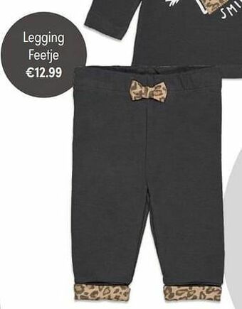 Baby & Tiener Legging feetje aanbieding