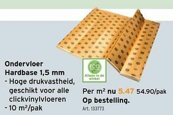 GAMMA Ondervloer hardbase aanbieding
