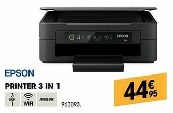 Electro Depot Epson printer 3 in 1 aanbieding
