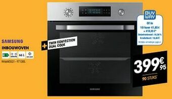 Samsung inbouwoven nv66m3531