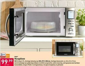 ALDI Quigg microgolfoven aanbieding