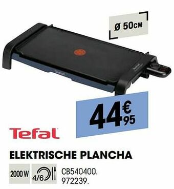 Electro Depot Tefal elektrische plancha cb540400 aanbieding