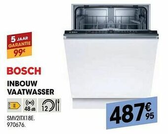 Electro Depot Bosch inbouw vaatwasser aanbieding