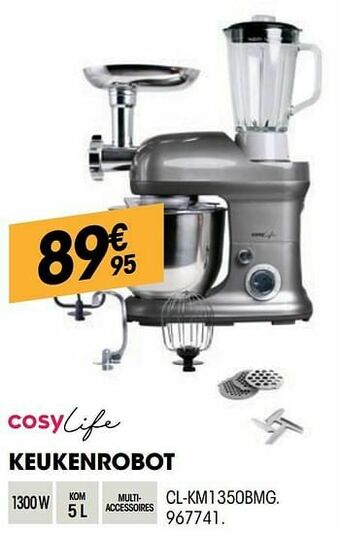 Electro Depot Cosylife keukenrobot cl-km1350bmg aanbieding
