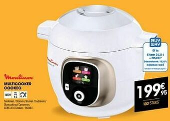 Electro Depot Moulinex multicooker cookeo ce851a10 aanbieding