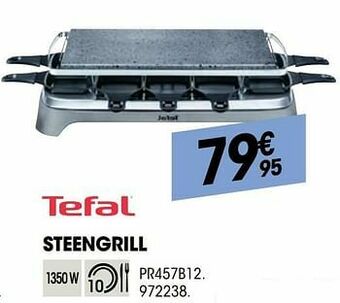 Electro Depot Tefal steengrill pr457b12 aanbieding