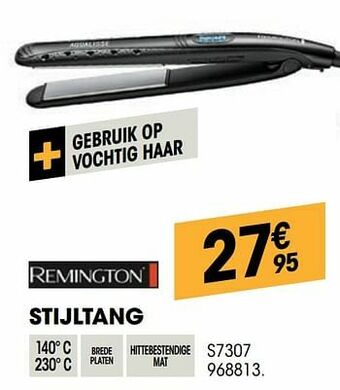 Electro Depot Remington stijltang s7307 aanbieding