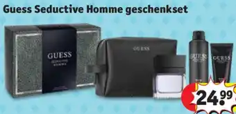 Kruidvat Guess Seductive Homme geschenkset aanbieding