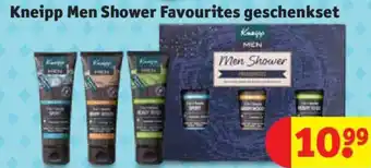 Kruidvat Kneipp Men Shower Favourites geschenkset aanbieding