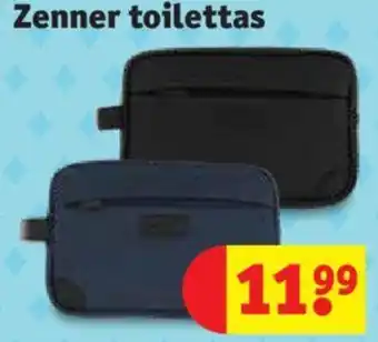 Kruidvat Zenner toilettas aanbieding