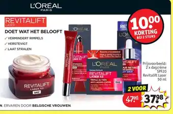 Kruidvat L'ORÉAL REVITALIFT LASER aanbieding