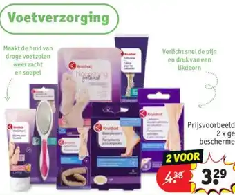 Kruidvat Voetverzorging aanbieding