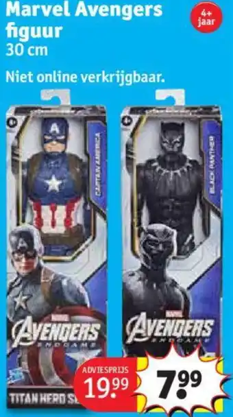 Kruidvat Marvel Avengers figuur 30 cm aanbieding