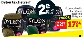Kruidvat Dylon textielverf aanbieding
