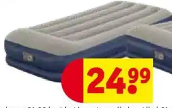 Kruidvat Luxe luchtbed 1 persoon 203 x 102 x 38cm aanbieding