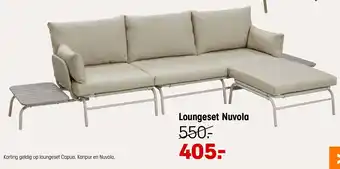 Kwantum Loungeset Nuvola aanbieding