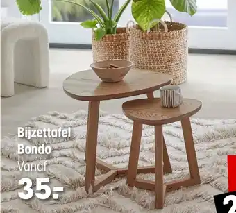 Kwantum Bijzettafel Bondo aanbieding