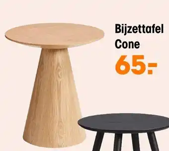 Kwantum Bijzettafel Cone aanbieding
