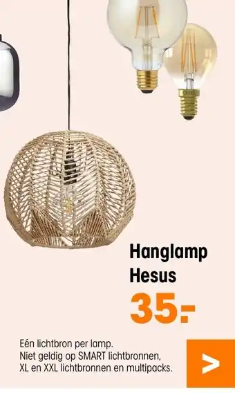 Kwantum Hanglamp Hesus aanbieding